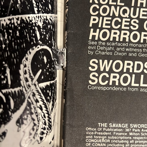 ⭐️5 for $15⭐️ The Savage Sword of Conan The Barbarian | Book - Picture 8 of 9